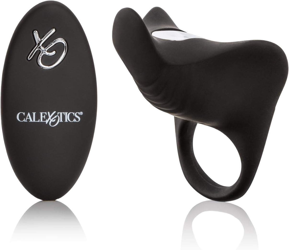 California Exotics Silicone USB Rechargeable Remote Control Pleasurizer Couples Cock Ring, Pink
