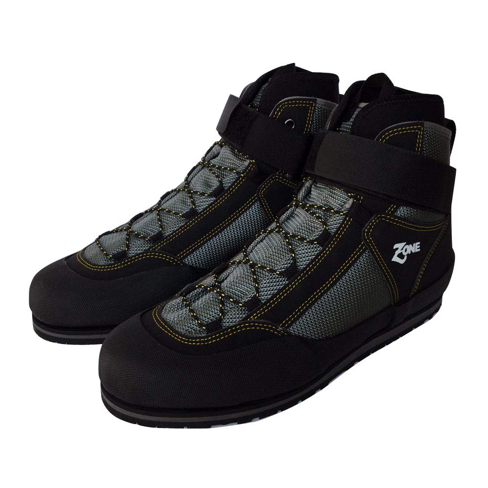 渓流シューズ グレー 忍者 ウェーディングシューズ クライムゾーン Climbzone 394 25 5cm B07q1bldrs ウェーディングシューズ 正規店仕入れの