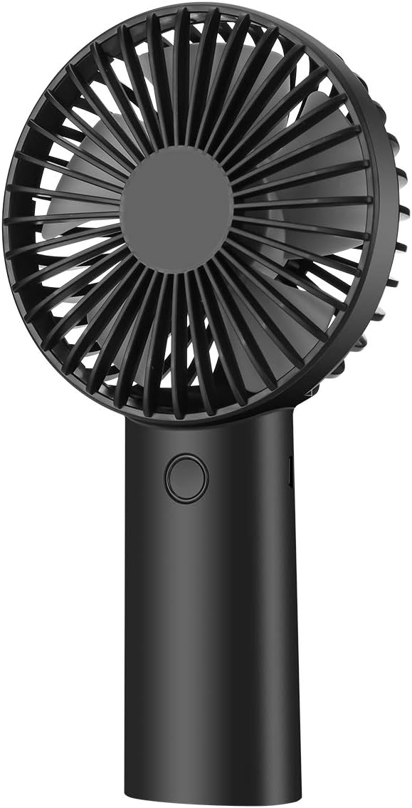YunTuo Mini Portable Handheld Fan with 4000 mAh Rechargeable Battery, 3