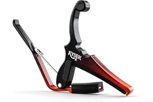 Kyser Quick-Change Capo for electric guitars, Sunburst, KGESNBA