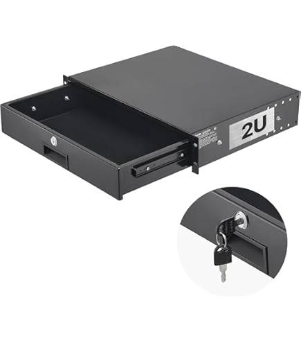 Amazon.com: Navepoint Rack Mount Drawer for 19-Inch Server Cabinet 