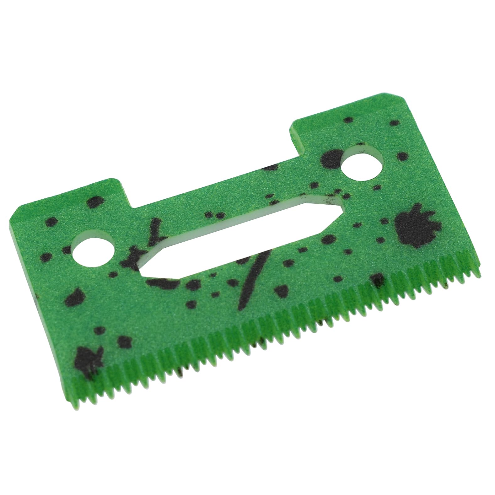 Professional Adjustable Stagger Tooth Replacement Blade #2161 Compatible with Wahl Full-Sized Standard 5 Star Cord Cordless Series Magic Clip 8148 Hair Clippers (Green)