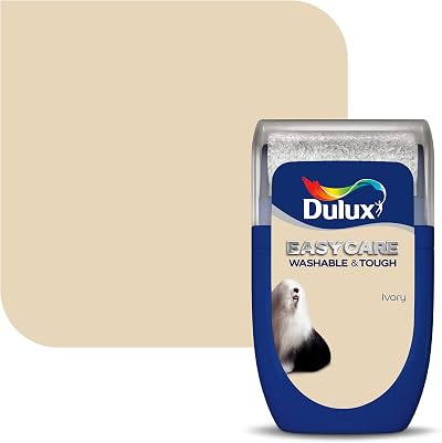 Dulux Easycare Washable and Tough Tester Paint Ivory 30 ml