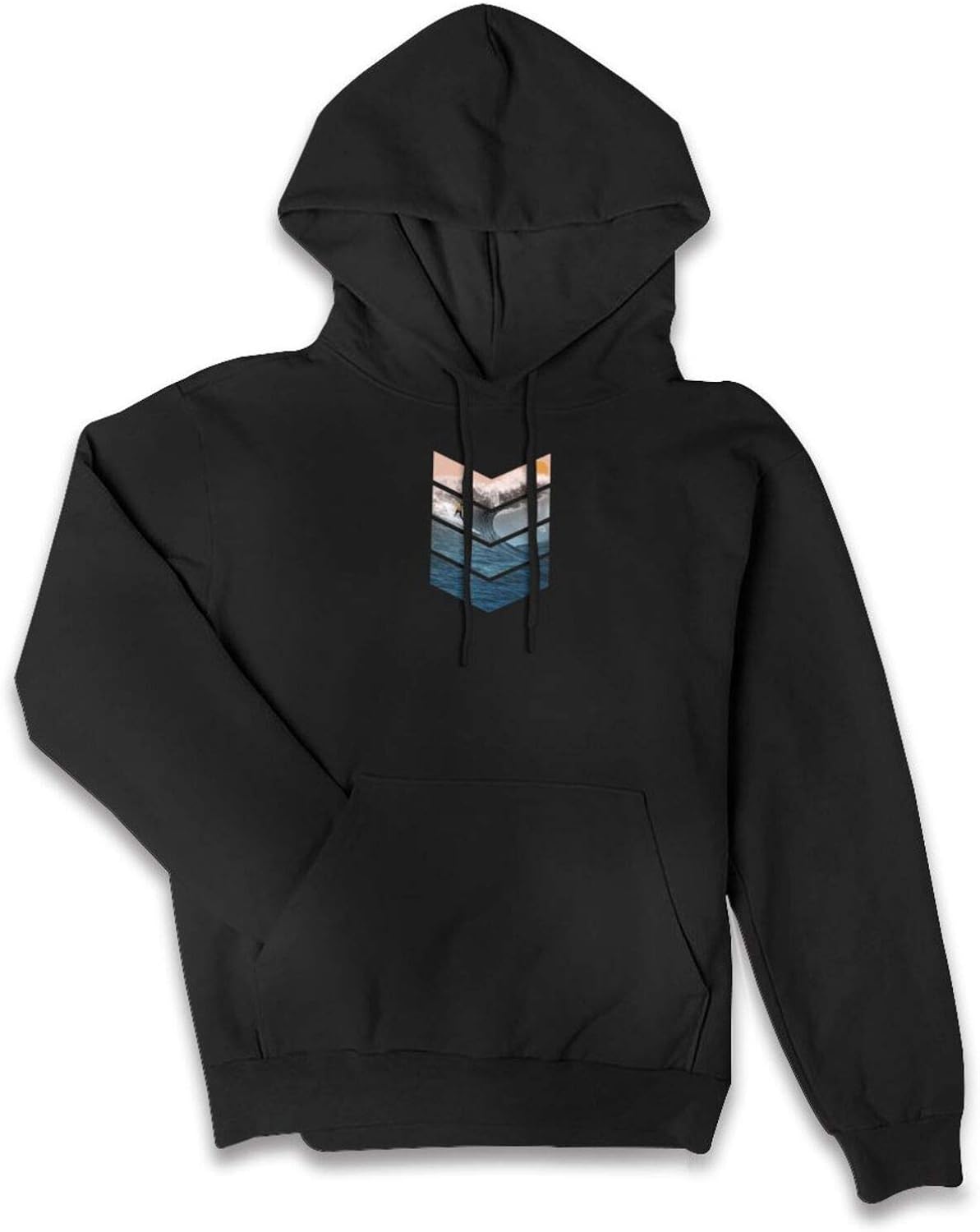 Sunrise Surfer Hoodie For Women Pullover Graphic