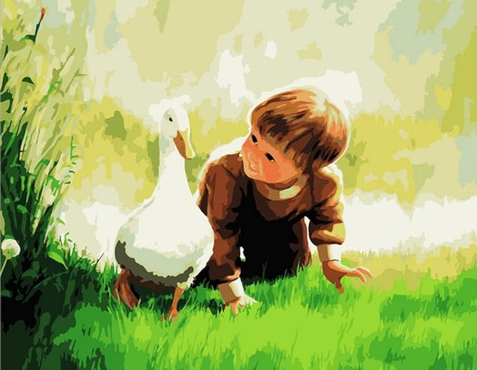 YEESAM ART Neuerscheinungen Malen nach Zahlen für Erwachsene Kinder