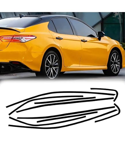 Vinyl SlickMod Kit For 2025-2026 Toyota Camry - Satin Black Window Trim