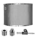 Neewer® Portable Microphone Acoustic Isolation Shield with Lightweight Metal Alloy, Acoustic Foams, Mounting Brackets and Screws for Mic Stand with 5/8