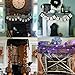 Hooqict Halloween Decoration Halloween Black Lace Spiderweb Fireplace Mantle Scarf Cover for Halloween Party Supplies 18 x 96 Inch