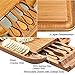 Picnic at Ascot Cheese/Charcuterie Board with Cheese Knives and Markers- Designed & Quality Checked in The USA