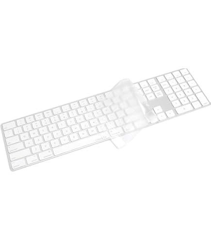 Amazon.com: Silicone Keyboard Cover Skin for Apple Magic
