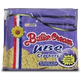 Croley Foods Buttercream Crackers - Ube Flavor, 8.8 oz (250g) 10 Count
