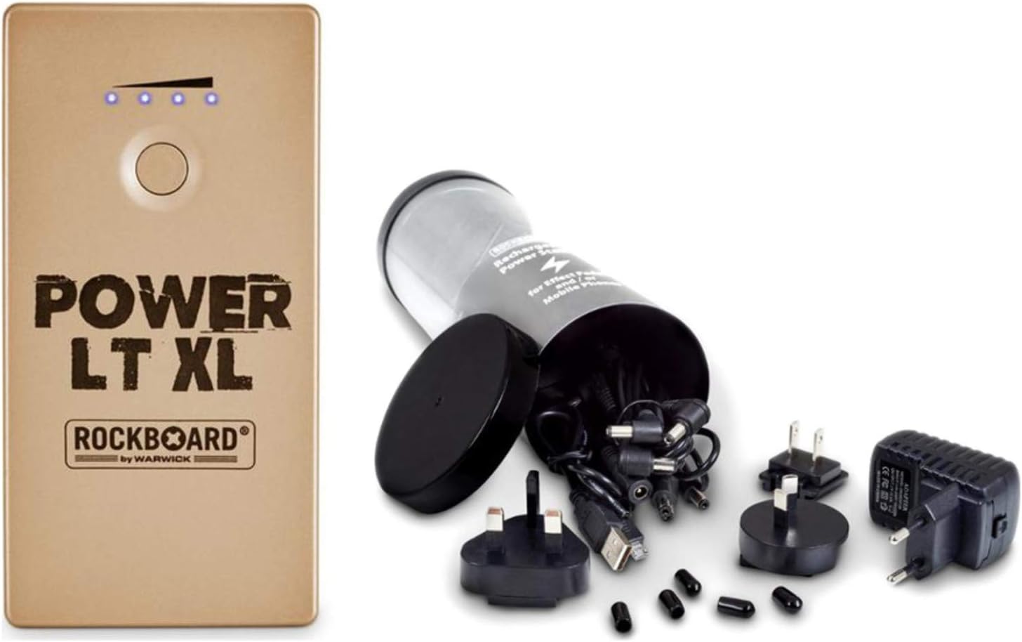 Warwick RockBoard Power LT XL Effects Pedal Power Bank Gold Amazon.co