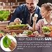 Yakatto Mandoline Slicer - Kitchen Potato Slicer - Vegetable Grater - Food Slicer - Mandolin - Julienne Vegetable Slicer - Cutter for Cucumber, Onion, Cheese with 5 Stainless Steel Blades