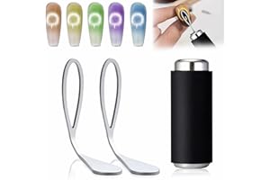 Plman Black Hole Nail Magnet Tool Set, Cat Eye Nail Magnet, Cat Eye Gel Nail Polish Magnet for Black Hole Effect, Multifunctional Cat Eye Magnet for Nail Art DIY at Home
