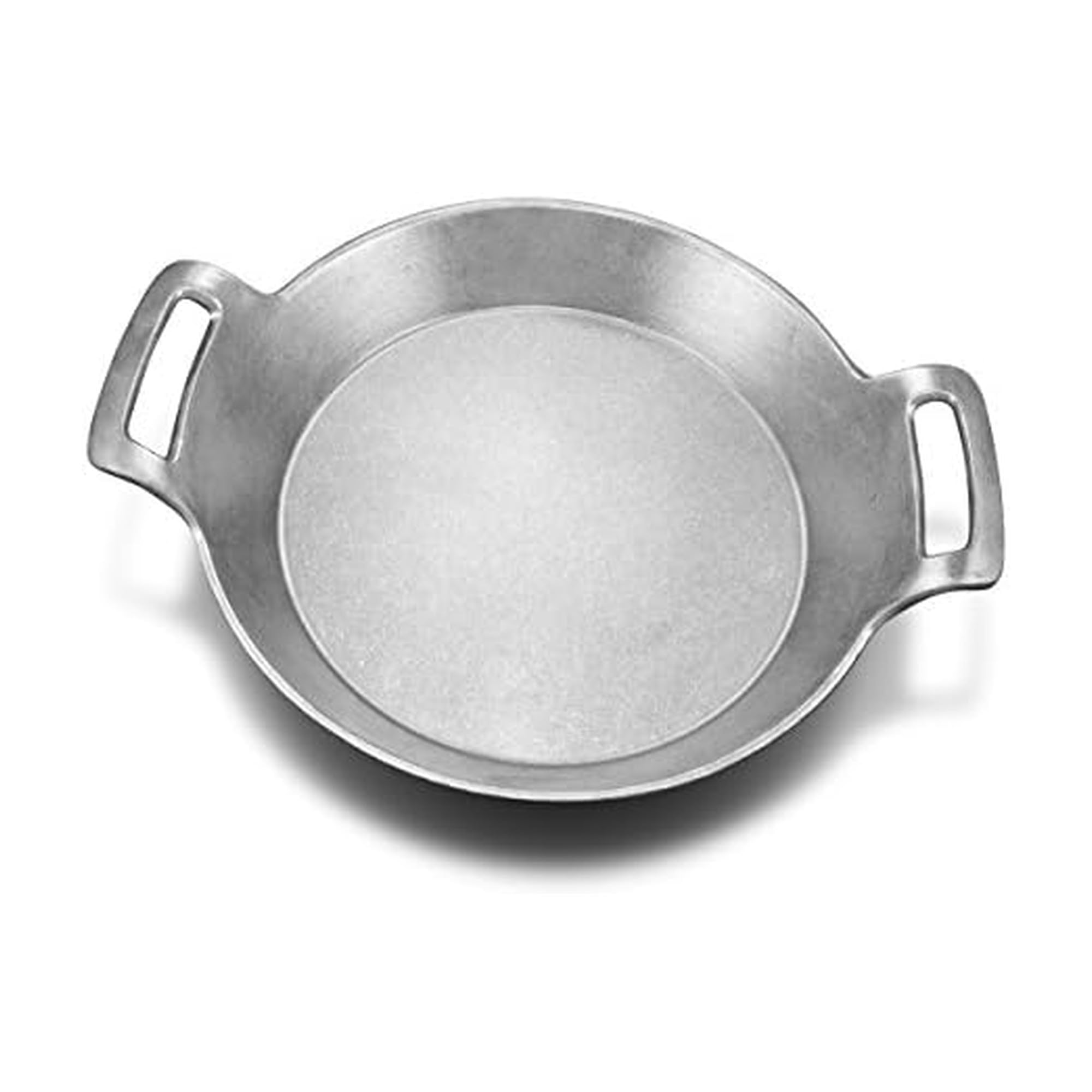 Wilton Armetale 201471 Gourmet Grillware Cooking and Serving, Large, Silver, Aluminum, Paella Pan