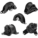 5PC Engine Motor &amp; Transmission Mount Kit for Honda CRV 97-01 2.0L | OE#A6502, A6585, A6520, A6506, A6526