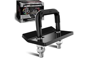 AUTMATCH Hitch Tightener Anti-Rattle Clamp, Heavy Duty Hitch Stabilizer for 1.25 and 2 inch Trailer Hitches, Rubber Isolator 