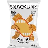 SNACKLINS Nacho Plant Crisps, 3 OZ