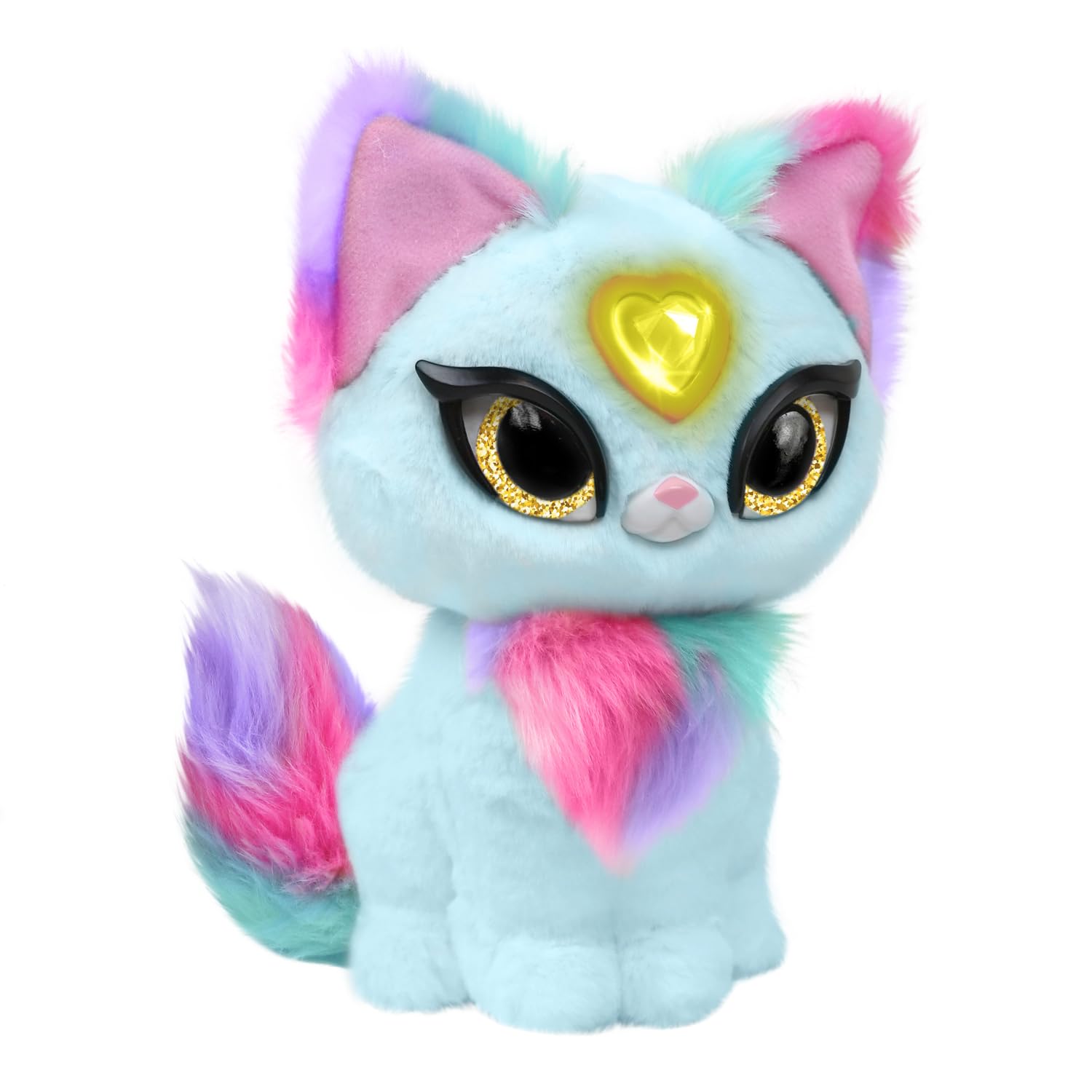 My Fuzzy Friends Magic Whispers Skye Kitty Interactive Plush Pet Kids Toy, Loveable and Lifelike Companion for Boys and Girls Aged 4 Years Plus that Magically Speaks to You