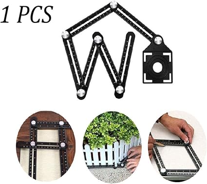Outil De Mesure D Angle En Alliage D Aluminium A Six Faces Measuring Locator Outil De Mesure D Angle Multilateral Convient Aux Constructeurs Artisans Charpentiers Etc Pour Mesurer Des Objets 1 Pcs Amazon Fr Fournitures De Bureau