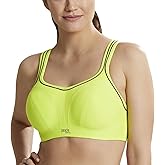 Panache Women's High Impact Underwire Sports Bra, Lime Zest, 30H