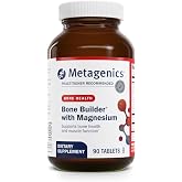 Metagenics Bone Builder Calcium with MCHC &amp; Magnesium 300 mg, 90 Tablets | MCHC with Magnesium, Calcium, and Vitamin D, Supports Bone Density and Strength, Non-GMO