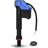 Korky Fits TOTO Toilet Fill Valve - Fits G-Max and Power Gravity Toilets | Quietly refills your toilet and helps fix running, noisy, slow or no-refill toilets.