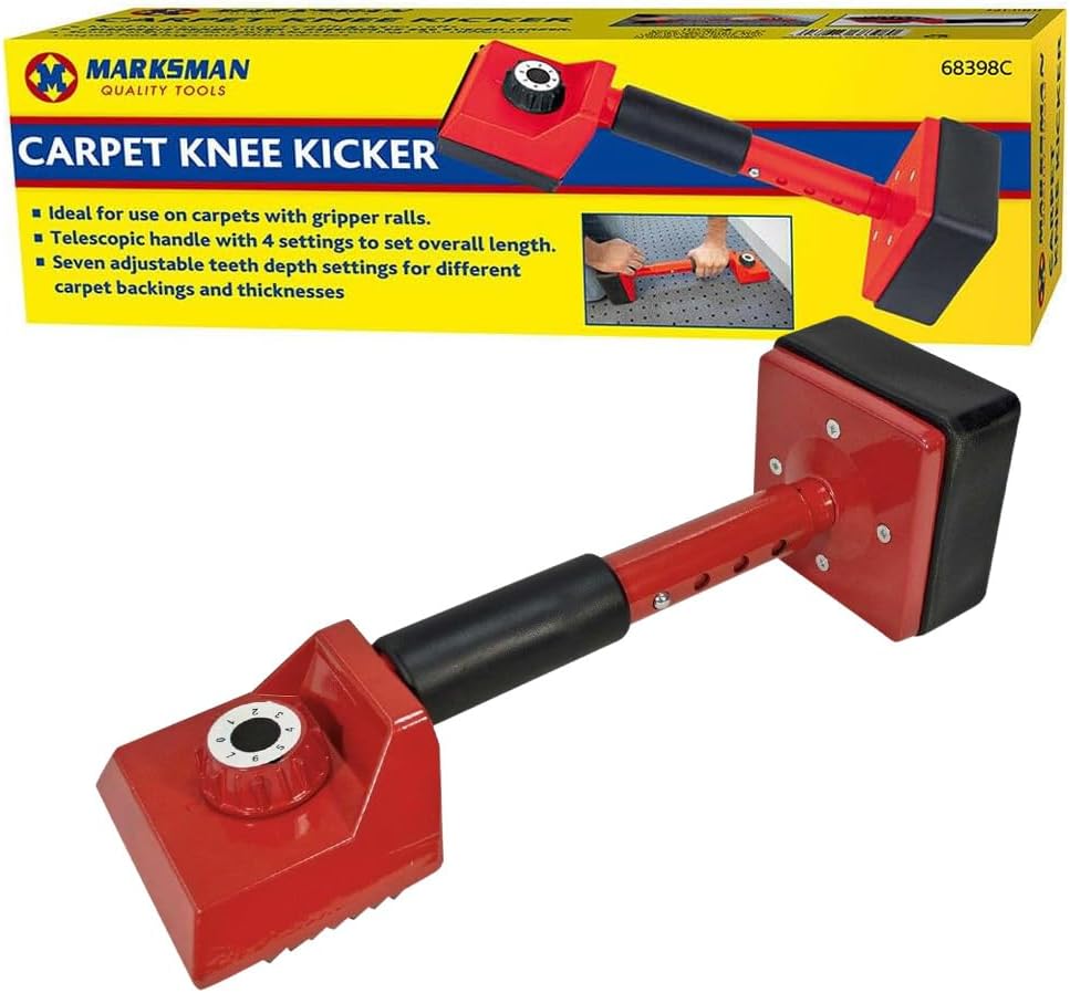 BARGAINS-GALORE Carpet Kicker Fitting Tool Kit DIY Stretcher Gripper Pads