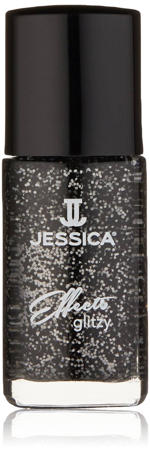 JESSICA Effects Glitzy, Bling It Black 12 ml