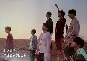 BigHit Entertainment BTS Bangtan Boys - Love Yourself ? Tear [Y Ver] Official Poster 23.5 X 16.5 inches