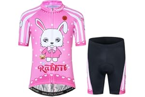 WEIMOMONKEY Children Bike Clothing Riding Summer Cycling Jersey Shorts Padded Bicycle Sportswear
