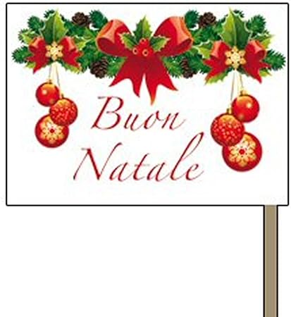 Buon Natale Italia.Givi Italia Bandierine Buon Natale Per Aperitivo 50 Pz Amazon It Casa E Cucina