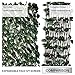 Windscreen4less Artificial Expandable Ivy Leaf Faux Leaves Privacy Fence Screen for Outdoor Indoor Backyard Patio Balcony (Double Sided Leaves, 1 Pack)