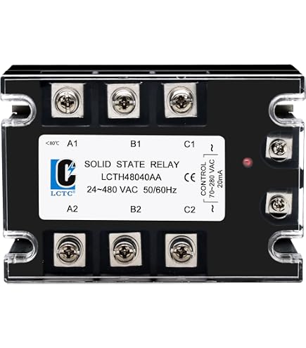 Produktbild von CARLO GAVAZZI RGC1A60A15KGU – Solid-State-Schütz, 20 A, 600 VAC, Zero-Crossing, Schraubmontage