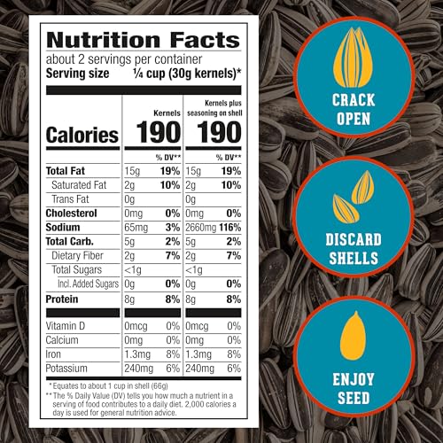 DAVID ROASTED AND SALTED JUMBO SUNFLOWER SEEDS, RANCH FLAVOR, 5.25OZ.