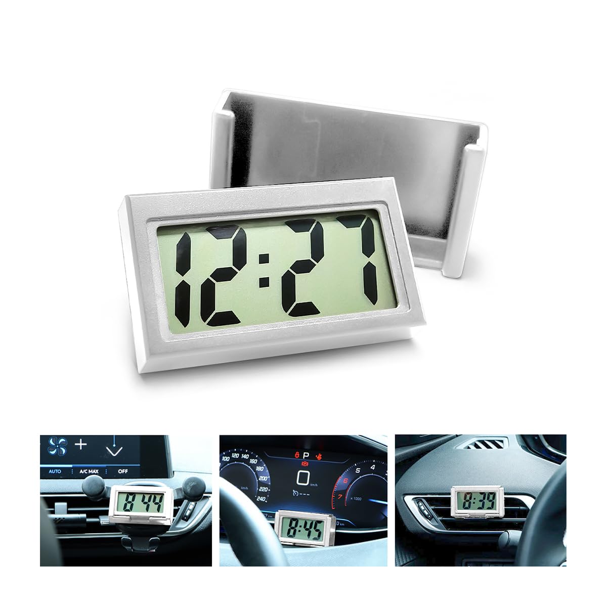 Osilly Mini Digital Clock for Car