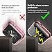 GELISHI Apple Watch Screen Protective Ultra-Thin Shiny Case 38mm High Defination Clear TPU All-Around Full Cover for Apple Watch Series 3/Series 2/Sport Edition (Rose Pink)