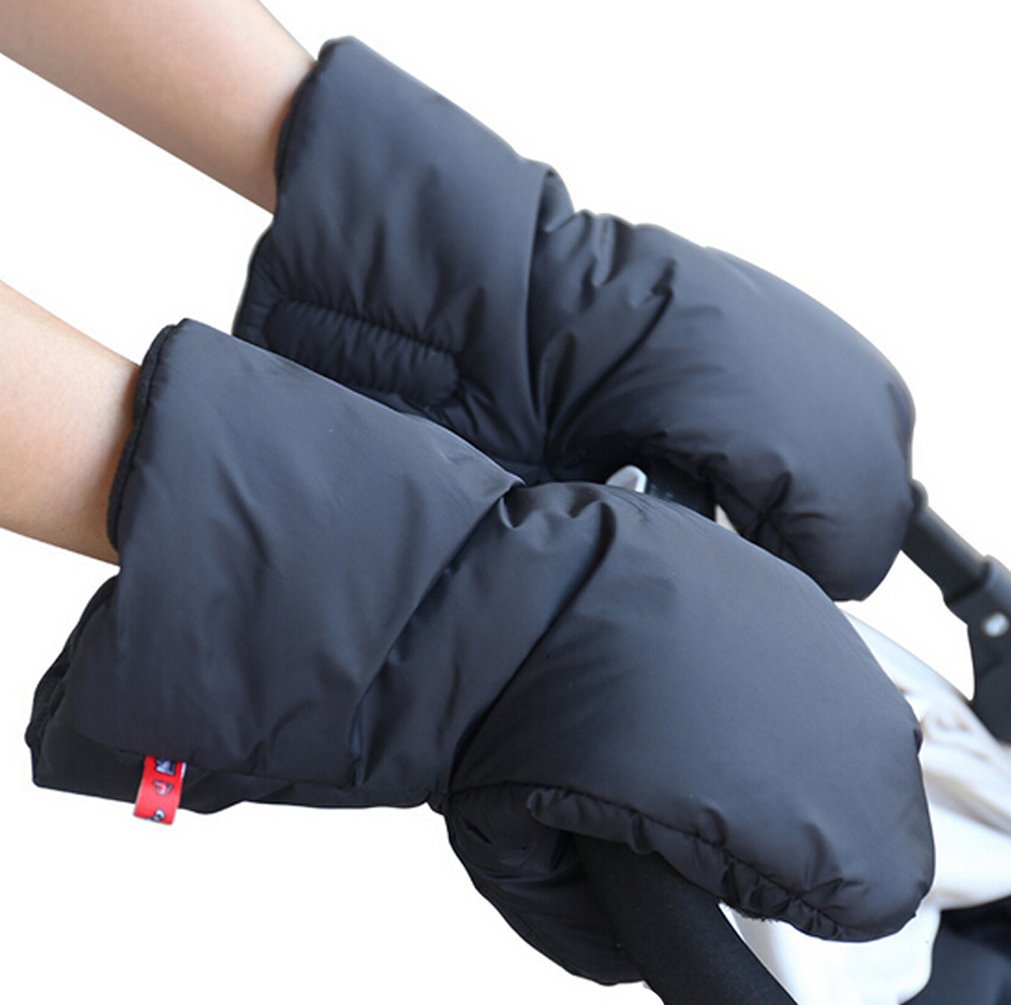 ZEEUPAI Manoplas guantes de Forro polar impermeable a prueba de viento para