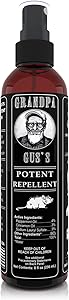 Grandpa Gus's Mouse Rodent Repellent Spray - Natural Peppermint Oil For Mice and Rat - 8 FL Ounce