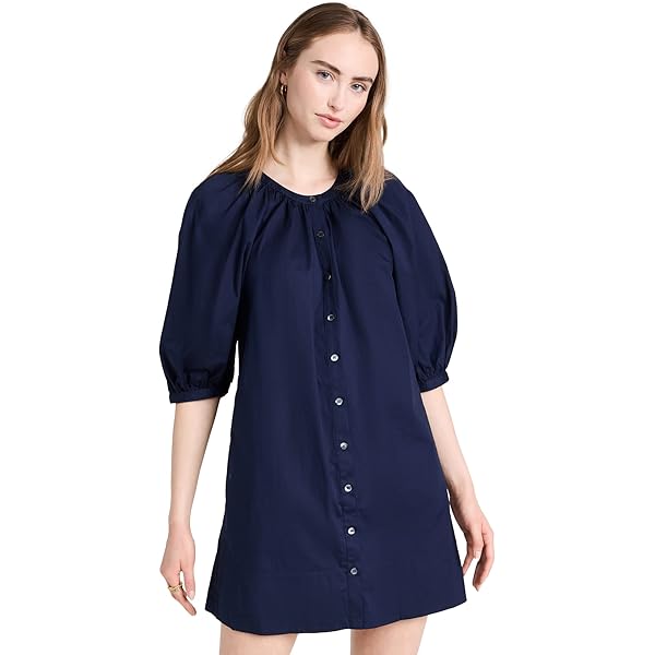 Ulla Popken PRINT-DRESS 3/4 SLEEVES - Vestido Ligero - Black/negro