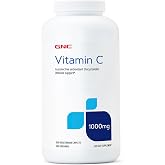 GNC Vitamin C 1000mg, Immune Support Antioxidant, 500 Vegetarian Caplets | Protective Antioxidant That Supports Immune Health, Involved in Carnitine Biosynthesis, Gluten-Free Formula