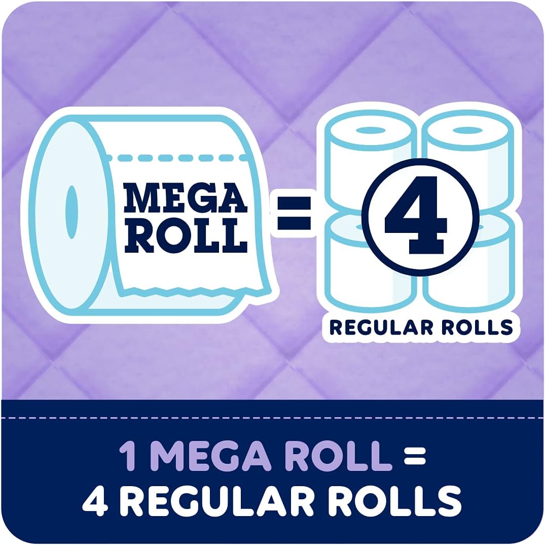 Quilted Northern Ultra PlushToilet Paper, 24 Mega Rolls = 96 Regular Rolls, 3-Ply Bath Tissue: Health & Personal Care