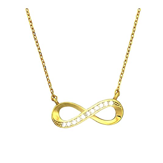 SOFIA MILANI Damen Halskette Unendlichkeit 925 Silber
