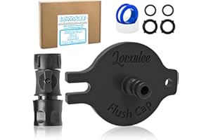 LOVXULEE Salt Remove Flush kit,Boat Winterizing Kit,for Perko Sea Strainer Flush Cap，Quick Connect Flush Cap for perko 493(Medium Cap 3.5" Diameter fit for 1" and 1.25" hose size Strainer)