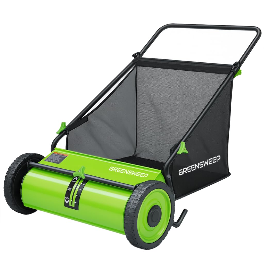 Photo 1 of ** SOLD AS IS, NO REFUND/RETURN** SEE COMMENTS!
Pickup Pro XL Garden Sweeper - Manual Leaf & Grass Push Lawn Sweeper (Pickup Pro Max)