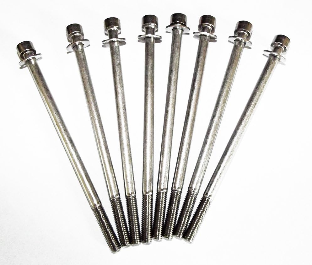 Dewhel Engine LS Series Intake Manifold Bolts Kit SS Stainless Steel