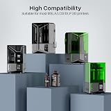 ELEGOO 8K ABS-Like 3D Printer Resin 2KG Space Grey Low Viscosity view 7
