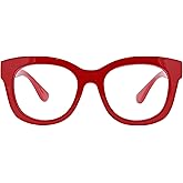 Peepers by PeeperSpecs Oprah's Favorite Center Stage Women's Oversized Blue Light Blocking Reading Glasses