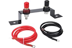 MOYIC Premium Car RV Battery Jump Post Kit Improve Charging Efficiency with Pure CER Jump Wires Supports Battery Terminal Rel