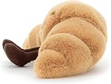 Jellycat Amuseables Croissant Small Plush Toy 8.5in Pastry Gift view 3
